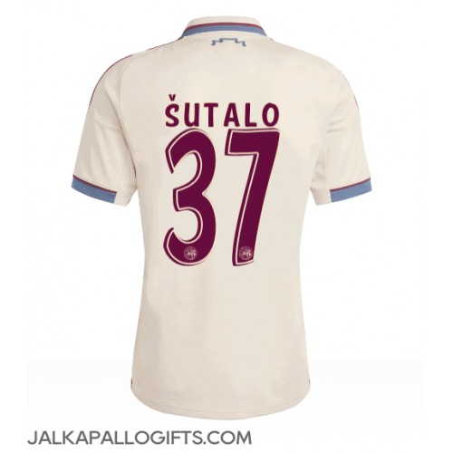 Ajax Josip Sutalo #37 Kolmaspaita 2025-26 Lyhythihainen